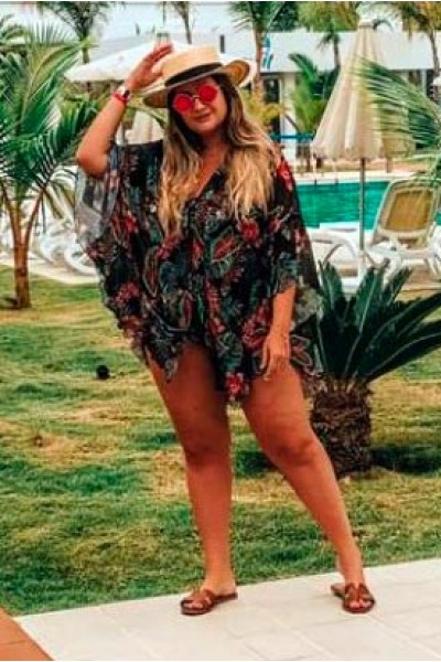 Saída Plus Size Bruna da Predilect's Plus