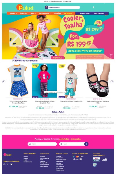 Puket | Meias, pijamas e acessórios!